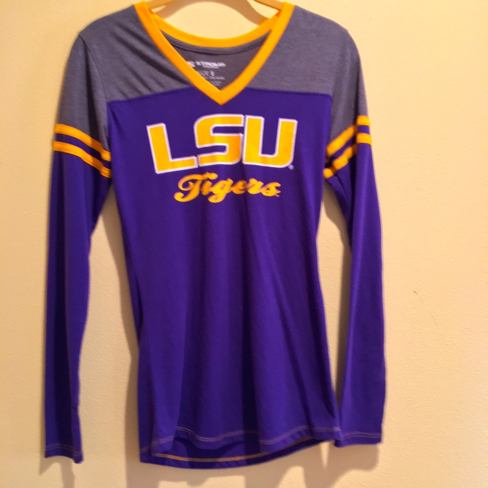 LSU V neck T shirt